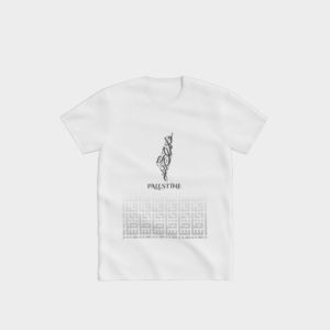 Palestine Artistic Map T-Shirt