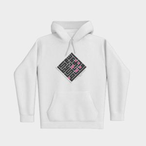 Duha White Hoodie