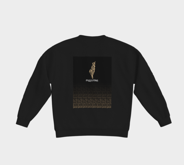 Calligraphy Map Crewneck - Image 4