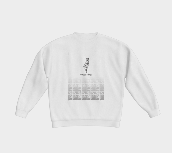 Calligraphy Map Crewneck