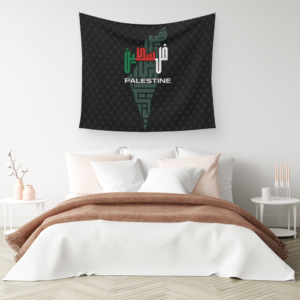 Palestine Kufic Wall Tapestry